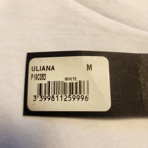 Anne Fontaine Scoop Neck Short Sleeve T-Shirt Womens M - Picture 9 of 11